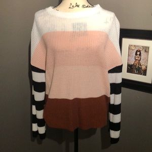 Multi color sweater